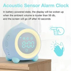 Unbranded Réveil Pour Enfants, Lampe De Réveil Numérique LED Avec Charge USB / Réveil Réglable Snooze Et Lampe De Chevet Pour Filles Garçons, Temps D’affichage Automatique, Dat 9 Unbranded Réveil Pour Enfants, Lampe De Réveil Numérique LED Avec Charge USB / Réveil Réglable Snooze Et Lampe De Chevet Pour Filles Garçons, Temps D’affichage Automatique, Dat -Glass Vases Boutique de vente 692973824 max