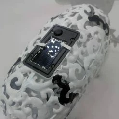 Unbranded Daisy Cow Garden Statue White Creative Metal Figurine Intelligent Lampe Imperméable à L’eau 28 X 11 X 18 Cm -Glass Vases Boutique de vente 694974566 max