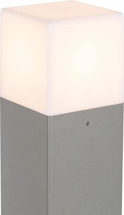 QAZQA Danemark - Lampe D'extérieur Sur Pied Moderne | Lampadaire Pour Extérieur - 1 Lumière - H 70 Cm - Grijs - Éclairage Extérieur -Glass Vases Boutique de vente 696x1200
