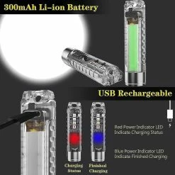 Unbranded Mini Lampe De Poche Uv Torche, 400 Lumens Rechargeable Led Lampe De Poche Torche -Glass Vases Boutique de vente 701748132 max