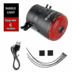 Unbranded Outils De Vélo Vélo Lampe De Poche Vélo Feu Arrière Auto Brake Sensing Imperméable Led Charges Cyclisme Feu Arrière Selle -Glass Vases Boutique de vente 701748562 max
