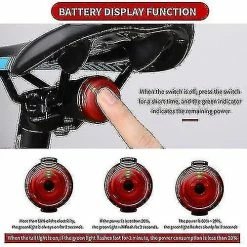 Unbranded Outils De Vélo Vélo Lampe De Poche Vélo Feu Arrière Auto Brake Sensing Imperméable Led Charges Cyclisme Feu Arrière Selle -Glass Vases Boutique de vente 701748581 max