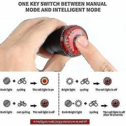 Unbranded Outils De Vélo Vélo Lampe De Poche Vélo Feu Arrière Auto Brake Sensing Imperméable Led Charges Cyclisme Feu Arrière Selle -Glass Vases Boutique de vente 701748610 max