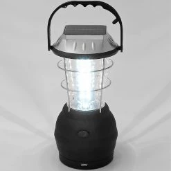 Syxlcygjf Led Solar Camping Lamp Multifonctionnel Outdoor Camping Tente Lampe Camping Lampe 36 Leds Poignée De Transport 5 Options De Charge