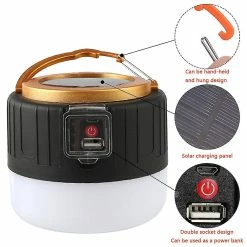 Syxlcygjf Lanterne De Camping à LED Solaire Rechargeable, Lanterne D’urgence - Télécommande Lampe De Poche Lampe De Poche Lampes De Tente, Banque D’alimentation, 3 Modes De Lumière, Voyage De Camping En Plein Air -Glass Vases Boutique de vente 708116294 max