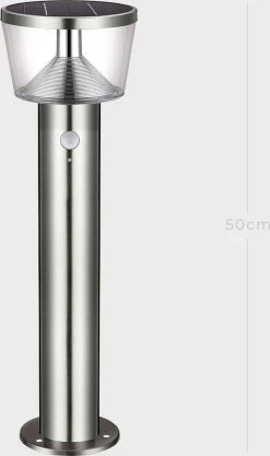 Brimmel Lutama SG601118 Éclairage De Jardin-Éclairage De Jardin à L'énergie Solaire-Lampe De Jardin-Éclairage Extérieur à énergie Solaire-50CM