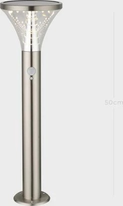 Brimmel Waleda SG601088 Éclairage De Jardin-Éclairage De Jardin à L'énergie Solaire-Lampe De Jardin-Éclairage Extérieur à énergie Solaire-50CM