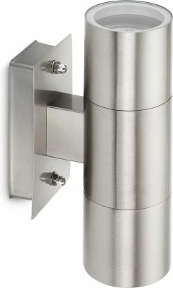 Lampe D'extérieur PROLIGHT - LED GU10 2x3,5W - Avec Lampe - IP44 - Acier Inoxydable