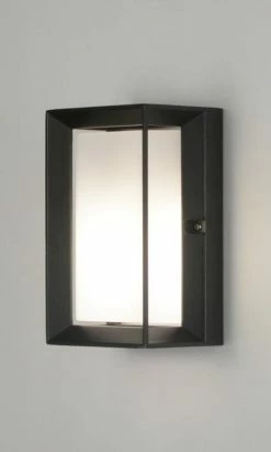 Applique Lumidora 30262 - E27 - 6,5 Watt - 470 Lumen - 2700 Kelvin - Zwart - Plastique - Lampe D' Lumidora - IP54 - Avec Capteur -Glass Vases Boutique de vente 721x1200