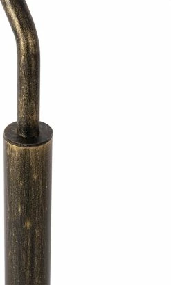 QAZQA Bruges - Lampe D'extérieur Sur Pied Classique | Lampadaire D'extérieur - 1 Lumière - H 100 Cm - Or/ Laiton - Éclairage Extérieur -Glass Vases Boutique de vente 723x1200