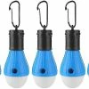 Unbranded Lampe De Camping 5 Pièces Lampe De Tente étanche Portable Led Light Avec Snap Hook Random Color