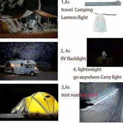 Unbranded Lampe De Tente Gonflable Portable Éclairage De Camping Extérieur Pliant Led Lumière Jaune - Aespa 5 Unbranded Lampe De Tente Gonflable Portable Éclairage De Camping Extérieur Pliant Led Lumière Jaune - Aespa -Glass Vases Boutique de vente 725701306 max