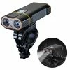 Unbranded Phare De Vélo -extérieur Imperméable à L’eau Cyclisme Vélo Guidon Led Lumière Vélo Lampe Frontale Lampe De Poche Phare