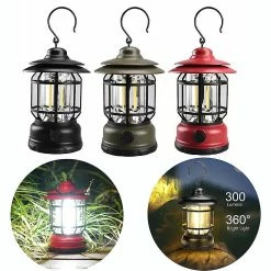 Unbranded Lampe De Poche Portable Led Light Rechargeable Camping Tent Light Torch Lantern Lamp -Glass Vases Boutique de vente 728700475 max