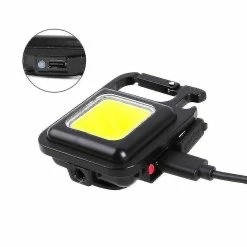 Ledilang 800 Lumens Mini Mini Lampe De Poche Cob Lampes De Poche Lumineux Rechargeable Porte-clés -Glass Vases Boutique de vente 730543941 max