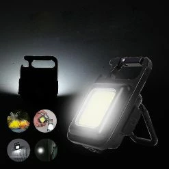 Ledilang 800 Lumens Mini Mini Lampe De Poche Cob Lampes De Poche Lumineux Rechargeable Porte-clés -Glass Vases Boutique de vente 730544154 max