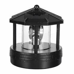 Unbranded Solaire Led Rotatif Phare Lumière Jardin Cour Pelouse Lampe Éclairage Extérieur Maison Décor Bdliv -Glass Vases Boutique de vente 735506172 max