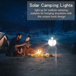 Unbranded Lanterne De Camping Solaire, Lanterne Rechargeable à Led Avec Crochet Suspendu, Lampe De Tente De Football Pliante Pour Le Camping -Glass Vases Boutique de vente 736525772 max
