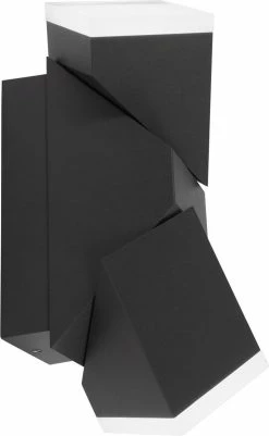 Lampe D'Extérieur Moderne - Steinhauer - Plastique - Moderne - LED - L: 22cm - Pour Extérieur - Salon - Salle à Manger - Zwart -Glass Vases Boutique de vente 740x1200