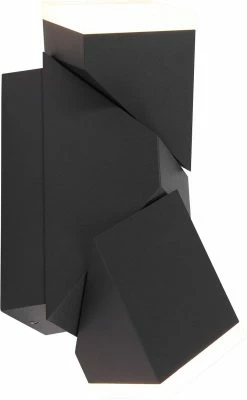 Lampe D'Extérieur Moderne - Steinhauer - Plastique - Moderne - LED - L: 22cm - Pour Extérieur - Salon - Salle à Manger - Zwart -Glass Vases Boutique de vente 741x1200