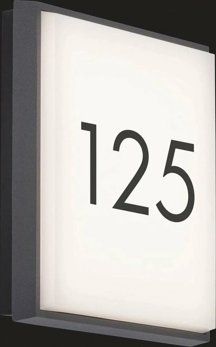 AEG Lampe Letan LED Applique Extérieure 24x24cm Anthracite / Blanc | 1x LED 23W Intégrée (SMD), (2300lm, 3000K) | Échelle De A ++ à E. | Indice De Protection IP: 54 - Résistant Aux éclaboussures 3 AEG Lampe Letan LED Applique Extérieure 24x24cm Anthracite / Blanc | 1x LED 23W Intégrée (SMD), (2300lm, 3000K) | Échelle De A ++ à E. | Indice De Protection IP: 54 - Résistant Aux éclaboussures – Image 3