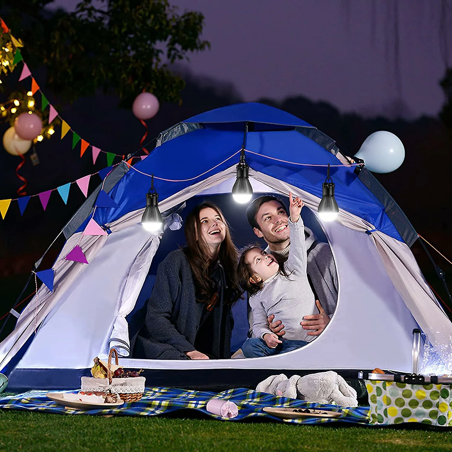 Unbranded Led Camping Light, Super Bright Led Lampe De Camping Lanterne Cob Lumière Portable Pour Camping Camping Poisson 3 Unbranded Led Camping Light, Super Bright Led Lampe De Camping Lanterne Cob Lumière Portable Pour Camping Camping Poisson – Image 3