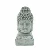 Unbranded Décorations De Tête De Bouddha D’extérieur Led Résine Bouddha Lampe De Tête Pour Pelouse De Patio