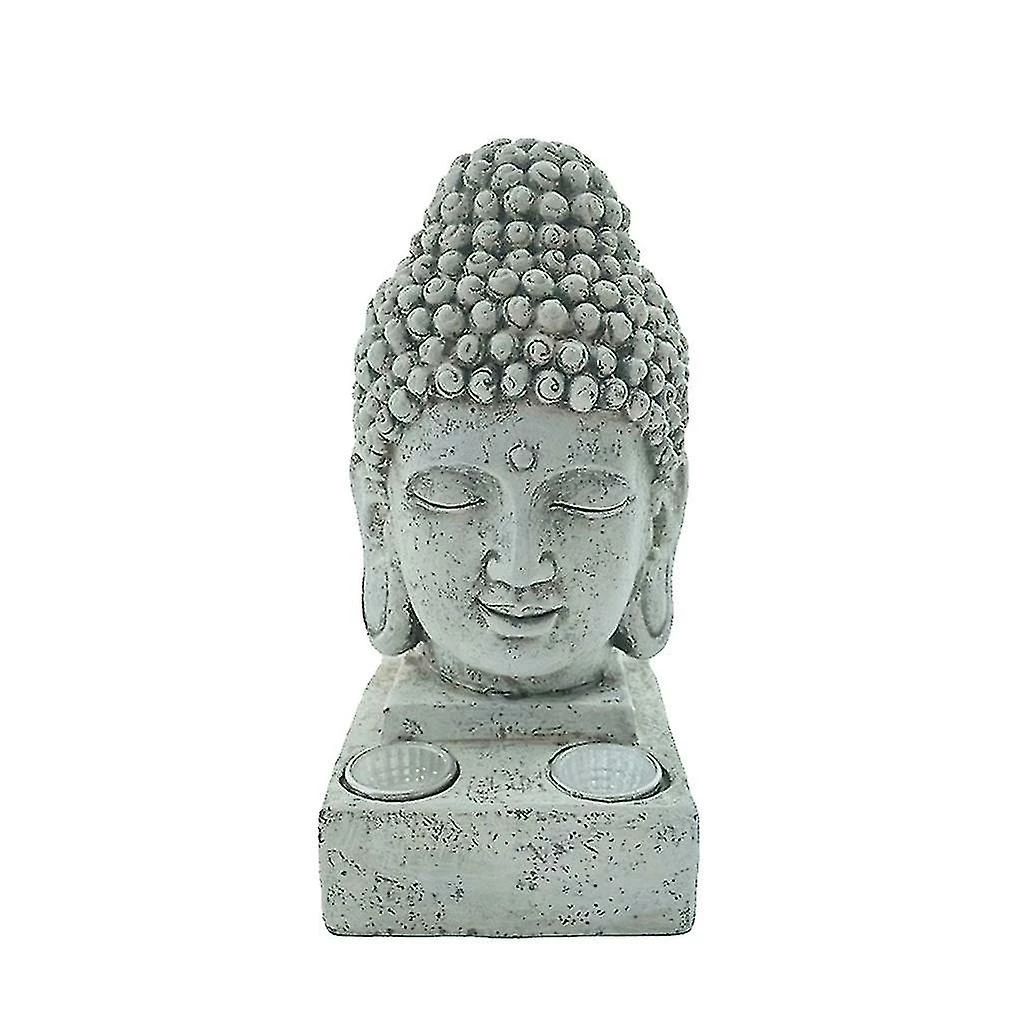 Unbranded Décorations De Tête De Bouddha D’extérieur Led Résine Bouddha Lampe De Tête Pour Pelouse De Patio 1 Unbranded Décorations De Tête De Bouddha D’extérieur Led Résine Bouddha Lampe De Tête Pour Pelouse De Patio