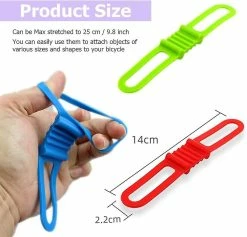 Unbranded Bande De Silicone De Vélo, Lampe De Poche élastique Sangle De Téléphone Torche Haut-parleur Support De Bandage, VTT Vélo De Cyclisme Flash Light Tie Ribbon Bandyellow, Rouge, Gre -Glass Vases Boutique de vente 759127502 max