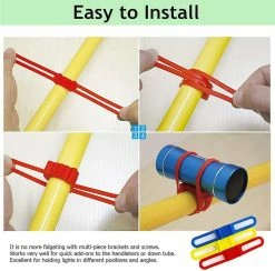 Unbranded Bande De Silicone De Vélo, Lampe De Poche élastique Sangle De Téléphone Torche Haut-parleur Support De Bandage, VTT Vélo De Cyclisme Flash Light Tie Ribbon Bandyellow, Rouge, Gre -Glass Vases Boutique de vente 759127748 max