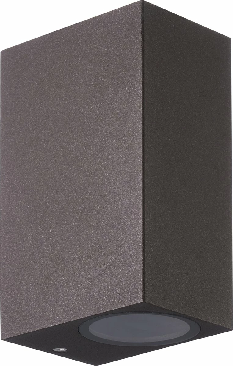 Mantra Kandachu Applique D'Extérieur Rectangulaire - Applique - 2 Points Lumineux - Éclairage De Jardin LED Extérieur - Lampe D'Extérieur - Incl. Philips Hue White & Color Ambiance GU10 - Brun Rouille 2 Mantra Kandachu Applique D'Extérieur Rectangulaire - Applique - 2 Points Lumineux - Éclairage De Jardin LED Extérieur - Lampe D'Extérieur - Incl. Philips Hue White & Color Ambiance GU10 - Brun Rouille – Image 2