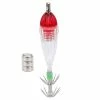 Unbranded Pêche Led Lure Lumière Calmar Forme Rouge Lumière Couleur Appât Sous-marin Lampe Avec Crochet