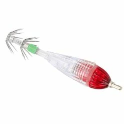 Unbranded Pêche Led Lure Lumière Calmar Forme Rouge Lumière Couleur Appât Sous-marin Lampe Avec Crochet -Glass Vases Boutique de vente 764679760 max