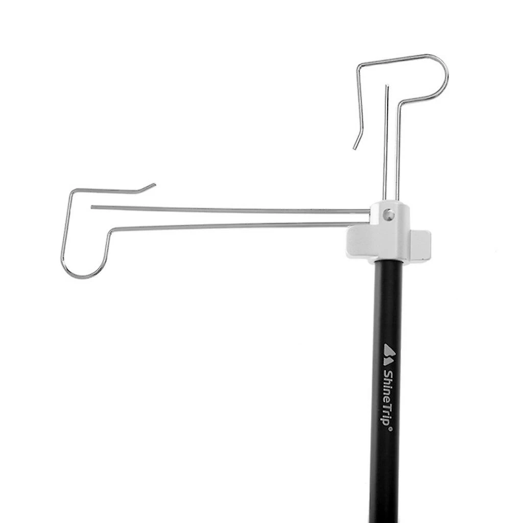 Unbranded 166cm Camping Light Rod Fold Alliage D’aluminium Double Crochet Suspendu Lampe Stand Holde 2 Unbranded 166cm Camping Light Rod Fold Alliage D’aluminium Double Crochet Suspendu Lampe Stand Holde – Image 2