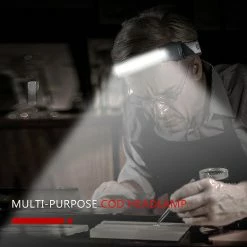 Unbranded Cob Led Lampe Frontale 210 Illumination Wide-beam Pour Lampe Frontale Batterie Alimentée / Recha -Glass Vases Boutique de vente 766041967 max