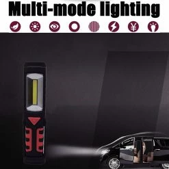 Unbranded Led Cob Lampe De Poche Torche Magnétique Lampe D’inspection Flexible Lampe De Travail Sans Fil -Glass Vases Boutique de vente 766042238 max