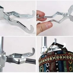 Unbranded .pince Multifonctionnelle Sur Lanterne Cintre Clip Support Lampe Lampe Suspendue Crochet Pour Tente Pole Crochet Camping Extérieur équipement De Randonnée -Glass Vases Boutique de vente 767755536 max