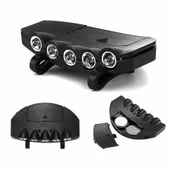 Unbranded 5 Led Lampes Phare Équitation Lampe Frontale Lampe De Poche Abs Cap Chapeau Lampe De Tête Lumière Pêche Camping Chasse Outil De Plein Air -Glass Vases Boutique de vente 767764100 max