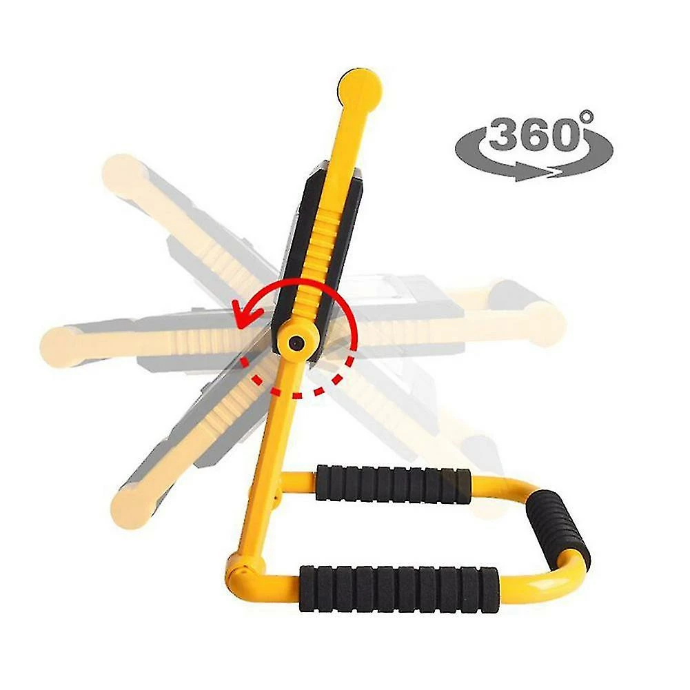 Unbranded Lampe De Travail Portable Usb Rechargeable 1500 Lumens Cob Led Flood Lights Imperméable à L’eau 360 Rotation Lumière Pliante Pour Camping Randonnée 4 Unbranded Lampe De Travail Portable Usb Rechargeable 1500 Lumens Cob Led Flood Lights Imperméable à L’eau 360 Rotation Lumière Pliante Pour Camping Randonnée – Image 4