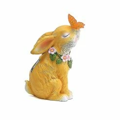 Nw 1776 Shxx Home Lampe Solaire Ornement Simulation Papillon Lapin Sculpture Jardin Extérieur Jardin Décoration Cadeau Créatif Yst-a938