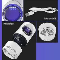 Nw 1776 Piège à Moustiques Intérieur électrique, Lampe Anti-moustiques Avec Alimentation Usb Et Adaptateur, Tueur De Moustiques, Piège à Moustiques, Zappeur De Moustiques, Piège à Moucherons, Insecte -Glass Vases Boutique de vente 768979112 max