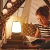 Nw 1776 Shxx Touch Night Light Pour Enfants, Lampe De Chevet Dimmable Lampe De Chambre Rechargeable Lampe De Chambre Blanc Chaud Rgb Changement De Couleur, 72 Heures D’autonomie Pour Les Chambres à Coucher Living R