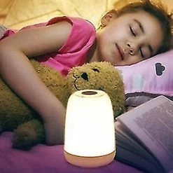 Nw 1776 Shxx Touch Night Light Pour Enfants, Lampe De Chevet Dimmable Lampe De Chambre Rechargeable Lampe De Chambre Blanc Chaud Rgb Changement De Couleur, 72 Heures D’autonomie Pour Les Chambres à Coucher Living R -Glass Vases Boutique de vente 769000868 max