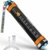 Unbranded Usb Rechargeable Ip68 Étanche Led Camp Light Urgence Camp Portable Lantern Lampe De Poche Multi-fonctionnel Hang Lampe Magnétique C