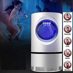 Unbranded Piège à Moustiques Intérieur électrique, Lampe Anti-moustiques Avec Alimentation Usb Et Adaptateur, Tueur De Moustiques, Piège à Moustiques, Zappeur De Moustiques, Piège à Moucherons, Insecte -Glass Vases Boutique de vente 772070544 max