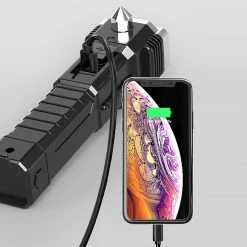 Nw 1776 Led Lampe De Poche Torche Sécurité De Voiture Marteau Auto Escape Urgence Fenêtre Cassée Marteau USB Lanterne Lumière Camping En Plein Air Éclairage -Glass Vases Boutique de vente 777000970 max