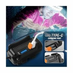 Unbranded Lampe Frontale Super Brillante à Haute Luminosité Avec Capteur De Mouvement Et Lumière Rouge, 3 + 3 Modes étanche Hard H -Glass Vases Boutique de vente 777665667 max