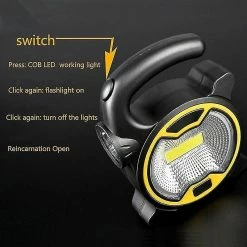 Unbranded Cob Lampe De Travail Portable Led Lanterne Urgence Projecteur Rechargeable Projecteur Pour Camping Extérieur Lampe De Travail Mini Lampe De Poche -Glass Vases Boutique de vente 777964738 max