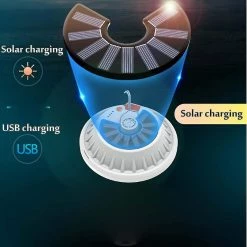 Unbranded Rechargeable Led Ampoule Lampe Télécommande Charge Solaire Lanterne Portable Urgence Nuit Marché Lumière Camping Extérieur Maison -Glass Vases Boutique de vente 777964861 max