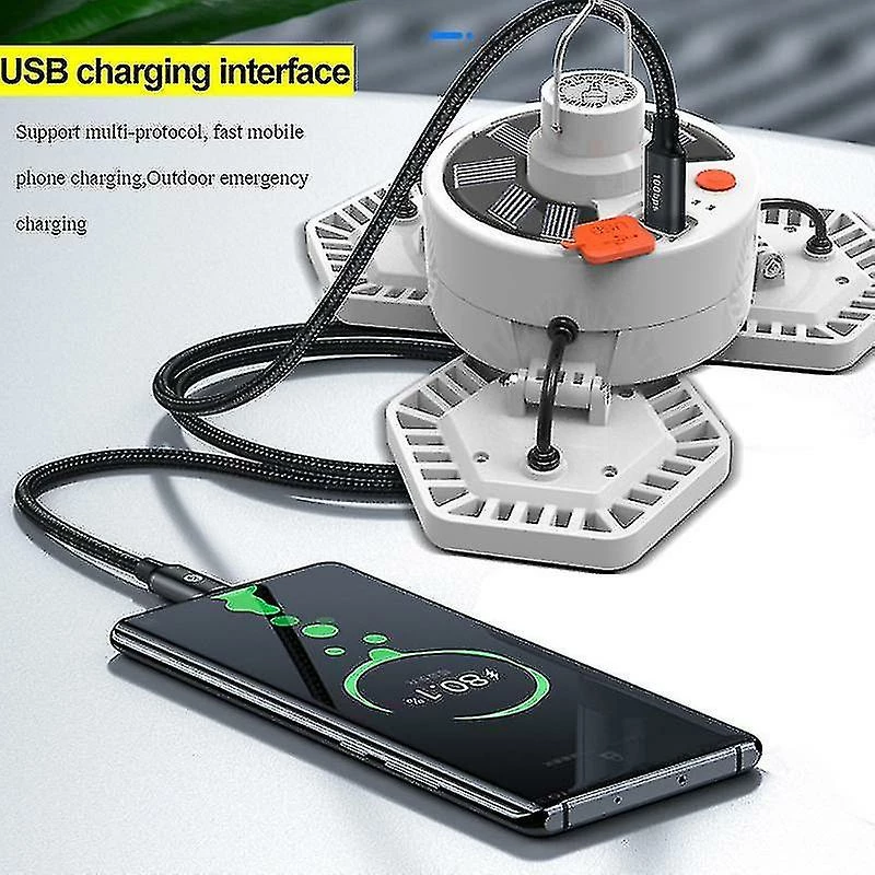 Unbranded Portable Led Solar Light Télécommande Usb Rechargeable Solar Charge Lampe Nuit Maket Lumière D’Urgence Tente Camping Lampe De Travail 3 Unbranded Portable Led Solar Light Télécommande Usb Rechargeable Solar Charge Lampe Nuit Maket Lumière D’Urgence Tente Camping Lampe De Travail – Image 3